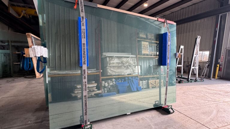 Glass Transport - Glass on Racks